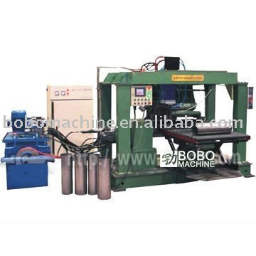 Vehicle muffle seam welder machine